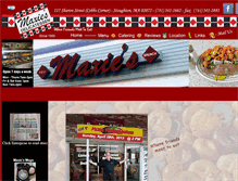 Tablet Screenshot of maxiesdeli.com